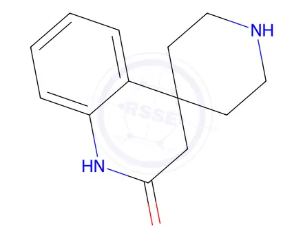 Chemical structure of spiro[piperidine-4,4'(1'H)-quinolin]-2'(3'H)-one,hydrochloride