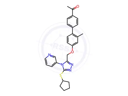 Chemical structure of NMS 873 Impurity 19