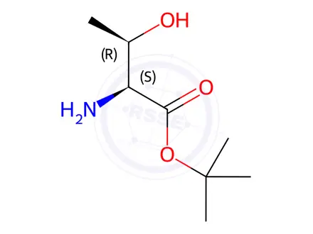 Chemical structure of Threonine Tert-Butyl Ester