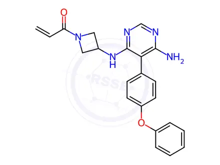 Chemical structure of Evobrutinib Impurity 115