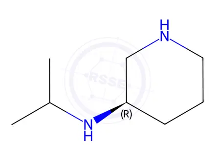 Chemical structure of (R)-N-(Propan-2-yl)piperidin-3-amine dihydrochloride