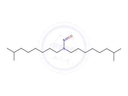 Chemical structure of N-Nitroso-N,N-di-(7-methyloctyl)amine