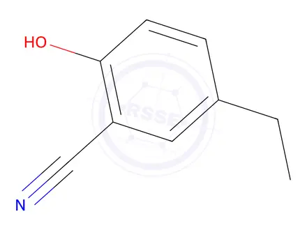 Chemical structure of 5-Ethyl-2-hydroxybenzonitrile