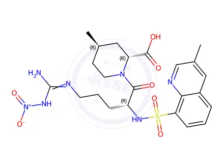 Chemical structure of Argatroban Impurity 201