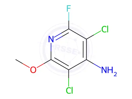 Chemical structure of Fluroxypyr-2-methoxy