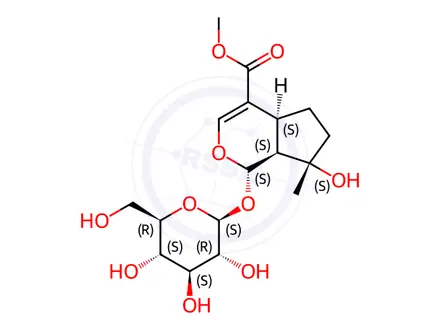 Chemical structure of Mussaenoside