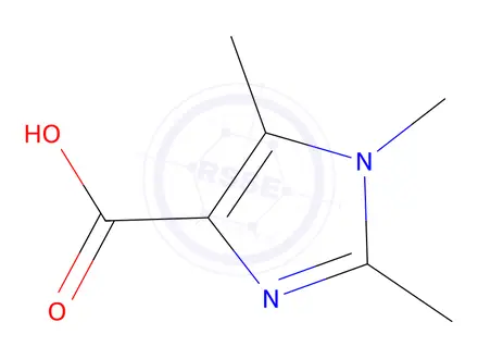 Chemical structure of 1,2,5-Trimethyl-1H-imidazole-4-carboxylic acid