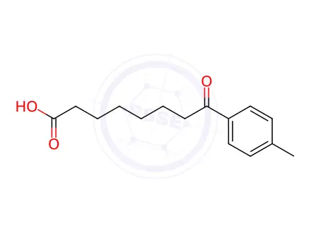 Chemical structure of 8-(4-METHYLPHENYL)-8-OXOOCTANOIC ACID