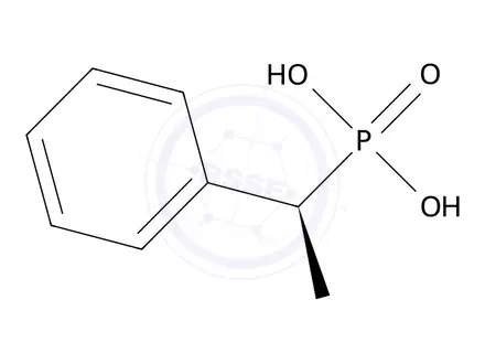 Chemical structure of (S)-(1-Phenylethyl)phosphonic acid