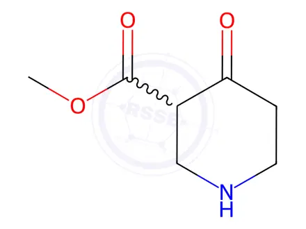 Chemical structure of Methyl 4-oxopiperidine-3-carboxylate