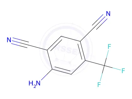 Chemical structure of Enzalutamide Impurity 129