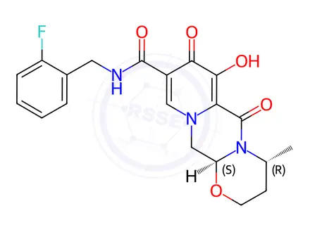 Chemical structure of Dolutegravir Impurity 8