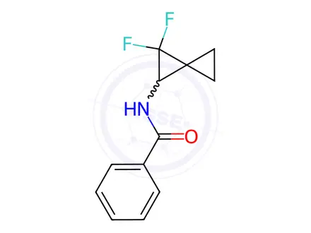 Chemical structure of N-{2,2-difluorospiro[2.2]pentan-1-yl}benzamide
