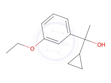 Chemical structure of 1-Cyclopropyl-1-(3-ethoxyphenyl)ethanol