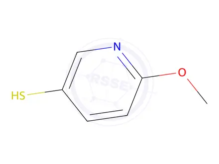 Chemical structure of 6-Methoxypyridine-3-thiol
