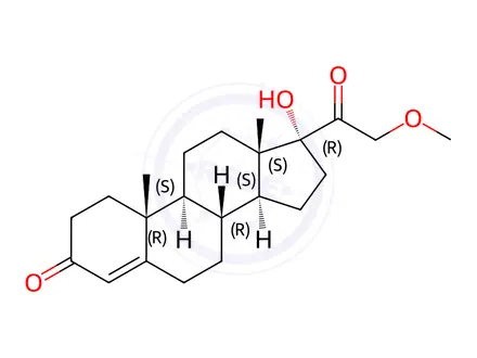 Chemical structure of Clascoterone Impurity 92
