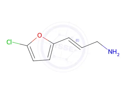 Chemical structure of 3-(5-Chlorofuran-2-yl)prop-2-en-1-amine