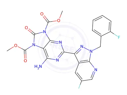 Chemical structure of Vericiguat Impurity 34
