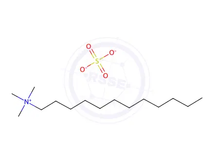 Chemical structure of Bis(dodecyltrimethylammonium)sulfate