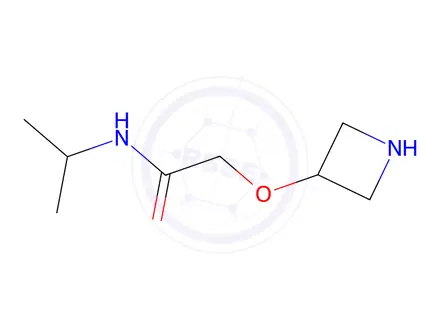 Chemical structure of 2-(Azetidin-3-yloxy)-N-isopropylacetamide