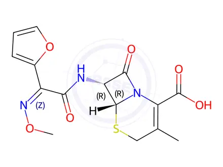 Chemical structure of Cefuroxime sodium Impurity C