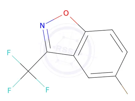 Chemical structure of 5-Bromo-3-(trifluoromethyl)benzisoxazole