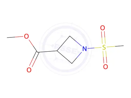 Chemical structure of Methyl 1-(Methylsulfonyl)-3-azetidinecarboxylate