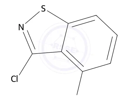 Chemical structure of 3,4-Dichloro-1,2-benzothiazole