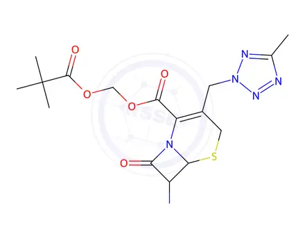 Chemical structure of Cefteram Pivoxil Impurity 3