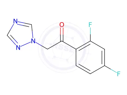Chemical structure of Fluconazole EP Impurity E (Voriconazole EP Impurity A, Voriconazole USP Related Compound C)