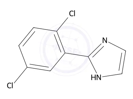 Chemical structure of 2-(2,5-Dichlorophenyl)imidazole