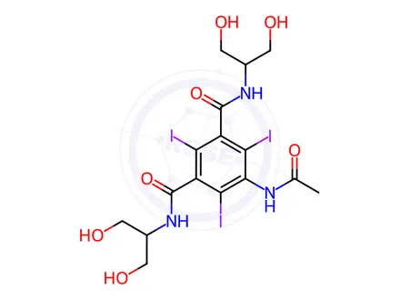 Chemical structure of Iopamidol EP Impurity C
