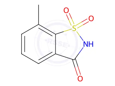 Chemical structure of Saccharin Impurity 4