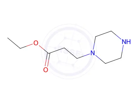 Chemical structure of 3-(Piperazin-1-yl)propionic acid ethyl ester