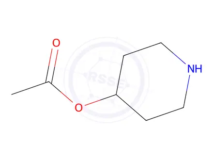 Chemical structure of Piperidin-4-yl Acetate