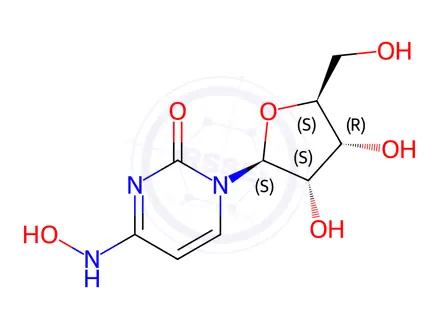 Chemical structure of MolnupiravirImpurity6