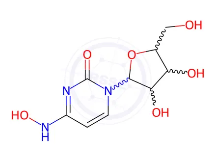 Chemical structure of MolnupiravirImpurity4
