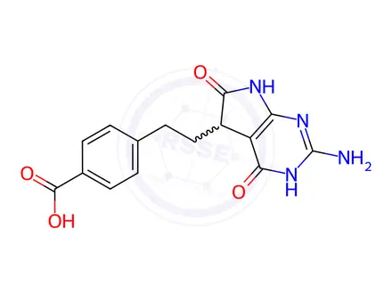 Chemical structure of Pemetrexed Impurity 162