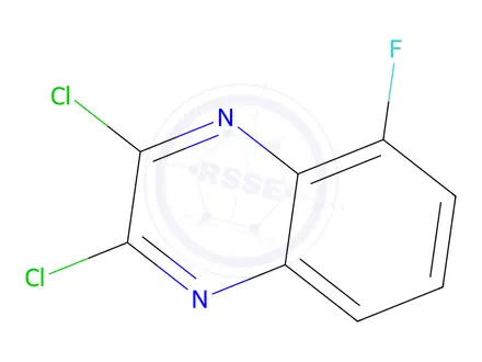 Chemical structure of 2,3-Dichloro-5-fluoroquinoxaline
