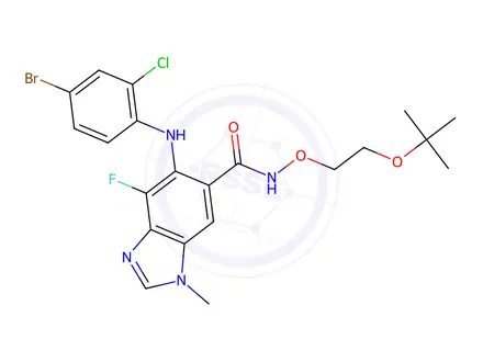 Chemical structure of Selumetinib Impurity-D