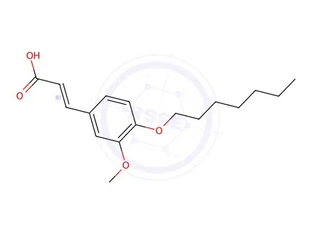 Chemical structure of Cinametic Acid Impurity 119