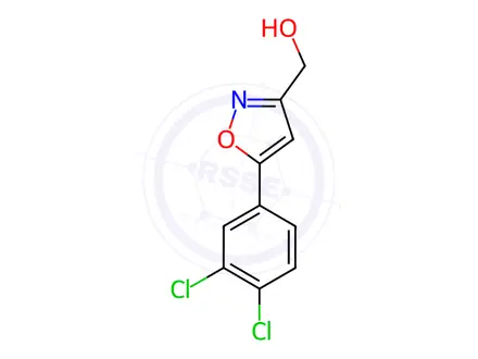 Chemical structure of (5-(3,4-Dichlorophenyl)isoxazol-3-yl)methanol