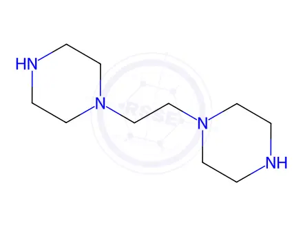 Chemical structure of 1,1'-Ethylenedipiperazine