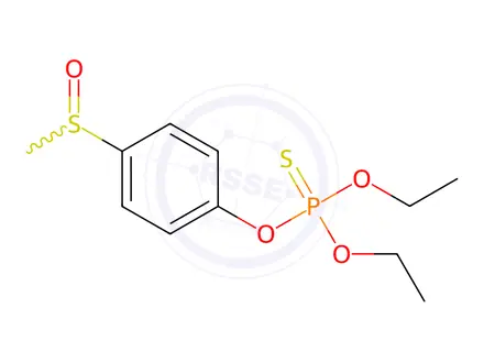 Chemical structure of Fensulfothion