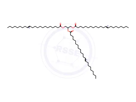 Chemical structure of Tri-13(E)-Docosenoin
