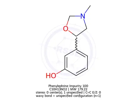 Chemical structure of Phenylephrine Impurity 100