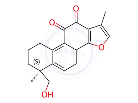 Chemical structure of Tanshinone IIB
