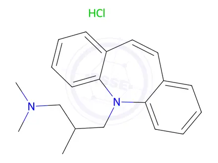 Chemical structure of Trimipramine EP Impurity C