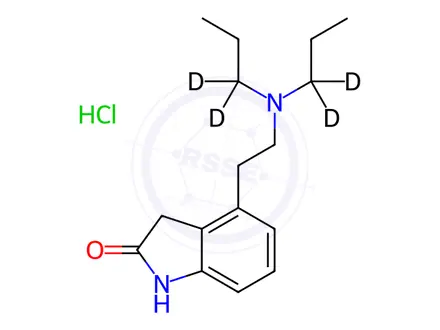 Chemical structure of Ropinirole-d4 Hydrochloride
