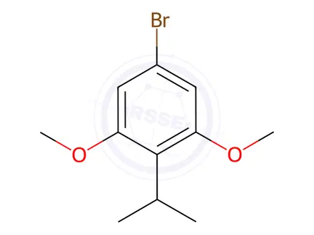 Chemical structure of 5-Bromo-1,3-Dimethoxy-2-(1-Methylethyl)benzene
